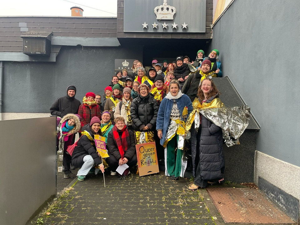 Das Stadttheater gemeinsam unterwegs